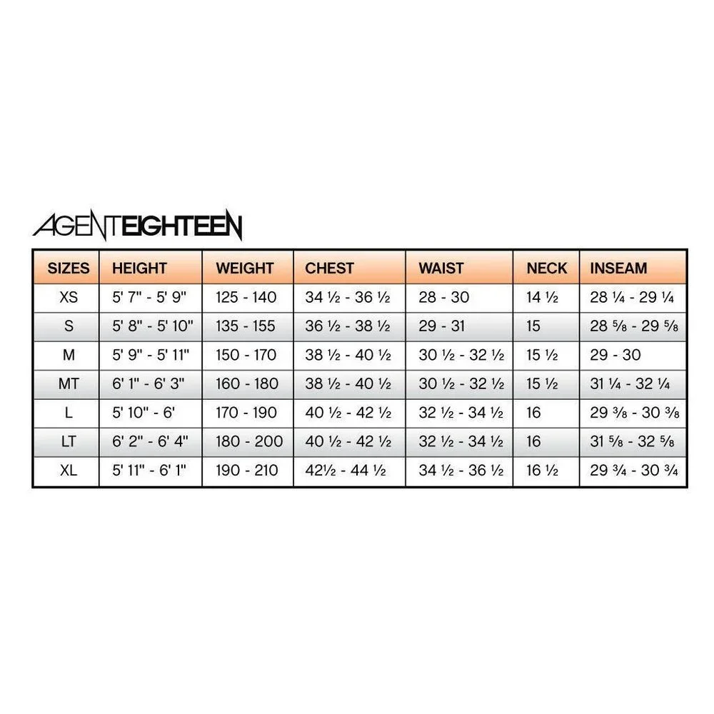 Agent 18 Surfing Wetsuit Size XS Men's 3/2 mm Blue Full‎ Suit Agent Eighteen